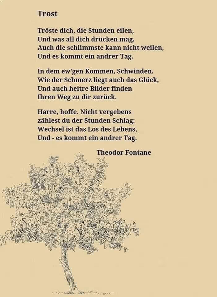 Petra Pfützner - Gedicht „Trost“